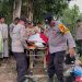 Polres Kampar Berduka – Upacara Pemakaman Personil Aiptu Zainal Arifin Dilaksanakan dengan Khidmat Di Bangkinang