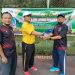 Kapolsek Tualang Buka Kejuaraan Tenis Lapangan Hari Bhayangkara ke-80, Gaungkan Semangat Green Policing