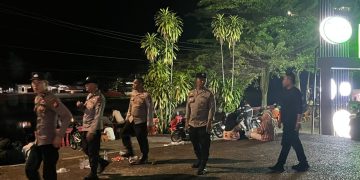 Polres Kuansing Tingkatkan Patroli Malam, Hadir di Titik Rawan Beri Rasa Aman kepada Masyarakat