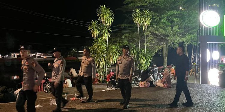 Polres Kuansing Tingkatkan Patroli Malam, Hadir di Titik Rawan Beri Rasa Aman kepada Masyarakat