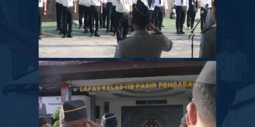 Lapas Pasir Pangarayan Gelar Apel Pagi, Kalapas Tekankan Pelaksanaan 15 Program Aksi dan Penguatan Tusi