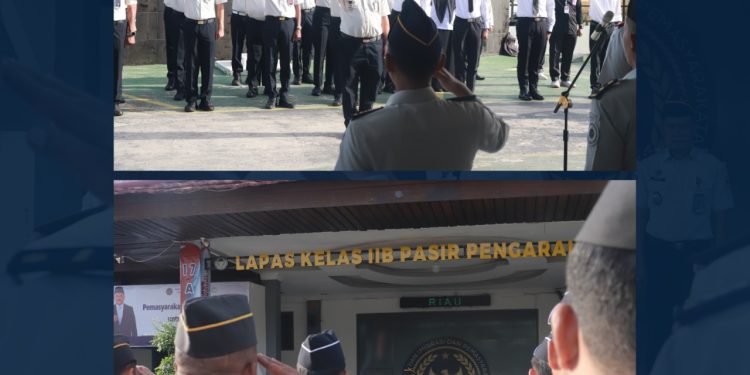 Lapas Pasir Pangarayan Gelar Apel Pagi, Kalapas Tekankan Pelaksanaan 15 Program Aksi dan Penguatan Tusi