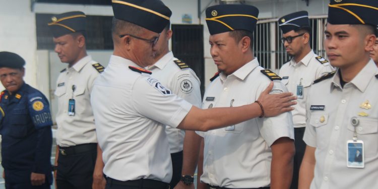 Perkuat Deteksi Dini dan Sinergitas, Lapas Pekanbaru Gelar Apel Pagi