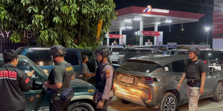 Tim Raga Polres Kuansing Intensifkan Patroli Malam, Antisipasi C3 dan Jaga Kamtibmas