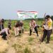 Polsek Bandar Sei Kijang Dukung Ketahanan Pangan, Tanam Jagung Pipil Tahap II di Lahan PT. CDS Seluas 1 Hektar