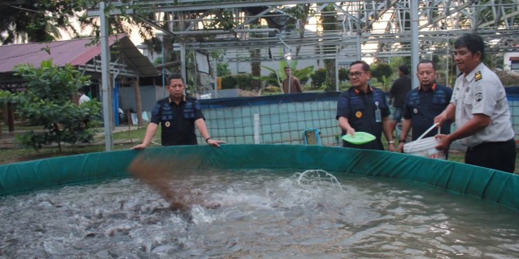 PASTIKAN KEAMANAN DAN KETAHANAN PANGAN, KALAPAS BANGKINANG SAMBUT KUNJUNGAN PERDANA KAKANWIL DITJENPAS RIAU