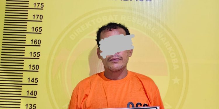 Opsnal Satresnarkoba Polres Pelalawan Gerebek Rumah di Ukui II, Buruh Diamankan Beserta Sabu, Ekstasi dan Ganja