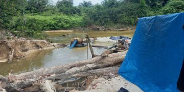 5 Orang Diamankan Ungkap Kasus PETI Emas di Sungai Toro Desa Lubuk Kembang Bunga Ukui