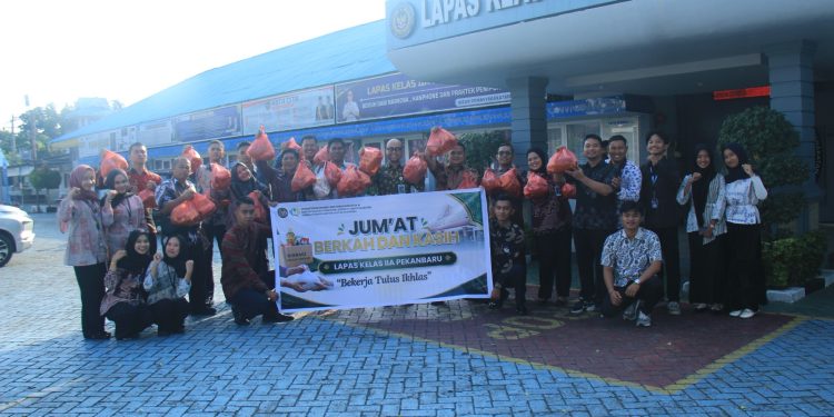 Sentuhan Kepedulian Lapas Pekanbaru, Masyarakat Rasakan Manfaat Jumat Berkah