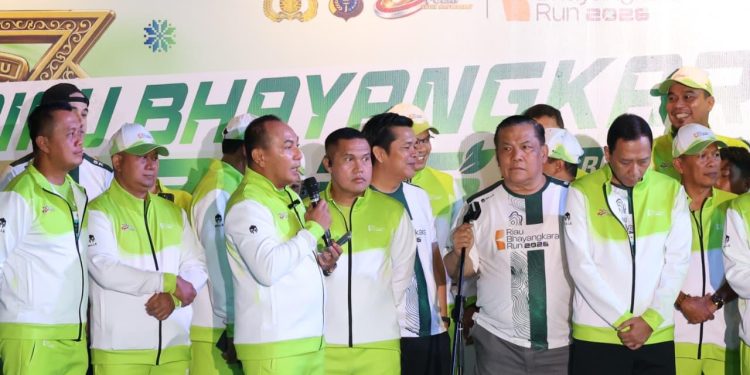 Kapolda Flag Off Riau Bhayangkara Run 2026: Riau Melawan Karhutla