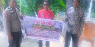 Polsek Jajaran Polres Kuansing Gencarkan Patroli dan Sosialisasi Karhutla