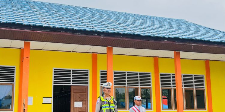 Police Goes to School, Polsek Kampar Kiri Edukasi Pelajar SMAN 2 Kampar Kiri tentang Tertib Lalu Lintas, Anti Narkoba dan Stop Bullying