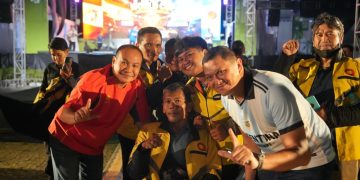 Nobar Final Piala Dunia 2026 di Mapolda Riau Meriah, Hiburan, Stand Up Comedy hingga Doorprize Warnai Acara