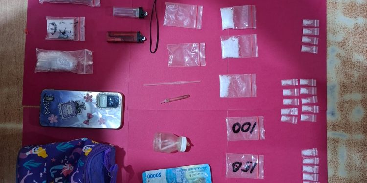 Polsek Kunto Darussalam Tangkap Pengedar Narkotika, Amankan Barang Bukti 24,38 gram Sabu