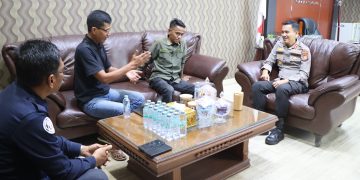 Kapolres Kuansing Terima Silaturahmi Ketua PWRI Kabupaten Kuantan Singingi, Perkuat Sinergi dengan Insan Pers