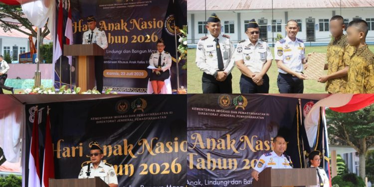 LPKA Kelas II Pekanbaru di Hari Anak Nasional Menyelenggarakan Berbagai Kegiatan serta Memberikan Remisi pada Anak Binaan.