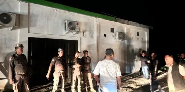 Polres Kuansing Bersama Satpol PP Gelar KRYD, Pastikan Situasi Kamtibmas Tetap Aman dan Kondusif