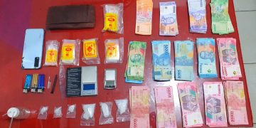 Polsek Ujung Batu Gagalkan Transaksi Sabu, Sita Uang Tunai Rp10,4 Juta dan Barang Bukti 45,84 Gram