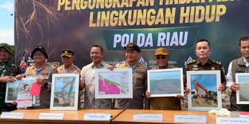 BKSDA Apresias Polda Riau Ungkap Perusakan Mangrove di Rohil