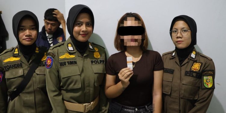 Patroli KRYD Polres Kuansing Bersama Tim RAGA dan Satpol PP, Dua Terduga Penyalahguna Narkoba Diamankan