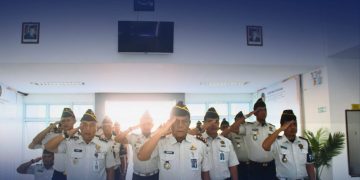 Lapas Narkotika Rumbai Ikuti Apel Bersama Awal Bulan Kementerian