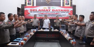 Polres Kampar Sambut Tim Supervisi Dittahti Polda Riau, Perkuat Profesionalisme Pengemban Fungsi Tahanan