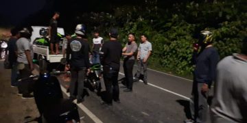 Tertibkan Kamtibmas, TNI-Polri dan Satpol PP Gelar Patroli Gabungan di Ujung Batu, Delapan Motor Balap Liar Diamankan