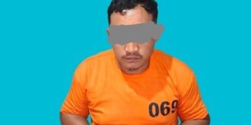 Sat Resnarkoba Polres Pelalawan Amankan Pelaku 1 Paket Sabu di Perkebunan Sawit Sari Makmur