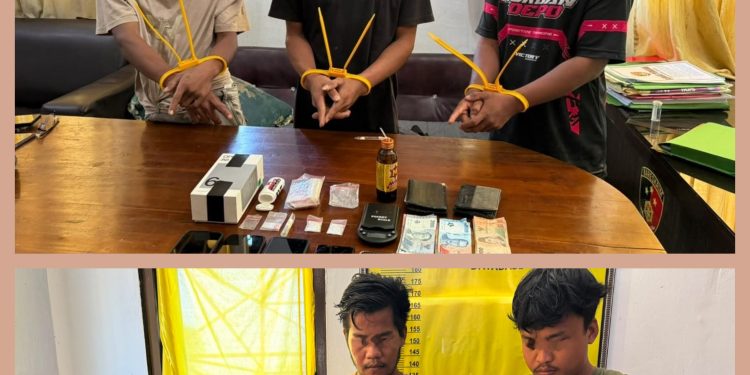 Belum Genap Sebulan Menjabat, Kanit Reskrim Polsek Batang Cenaku Langsung Tancap Gas, 5 Pelaku Narkoba Dibui