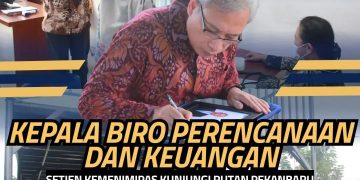 Kepala Biro Perencanaan dan Keuangan Setjen Kemenimipas Kunjungi Rutan Pekanbaru
