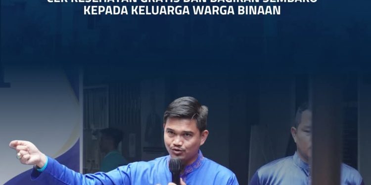 Peringati HUT Ke-81 RI, Rutan Pekanbaru Gelar Cek Kesehatan Gratis dan Bagikan Sembako kepada Keluarga Warga Binaan