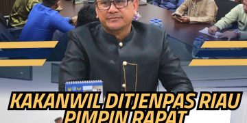 Kakanwil Ditjenpas Riau Pimpin Rapat Persiapan Semarak HUT RI Ke-81