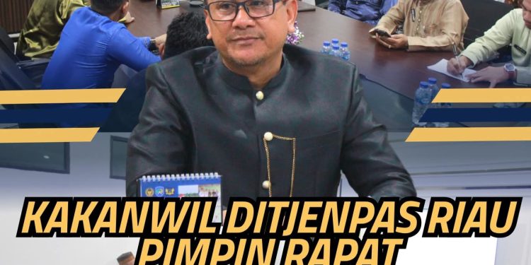 Kakanwil Ditjenpas Riau Pimpin Rapat Persiapan Semarak HUT RI Ke-81