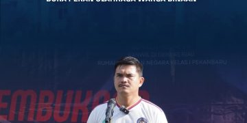 Semarak HUT ke-81 RI, Rutan Pekanbaru Resmi Buka Pekan Olahraga Warga Binaan