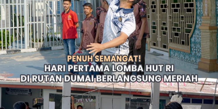 Penuh Semangat! Hari Pertama Lomba HUT RI di Rutan Dumai Berlangsung Meriah
