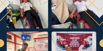 Setetes Darah, Sejuta Harapan: Lapas Tembilahan Donorkan Darah Sambut HUT RI ke-81