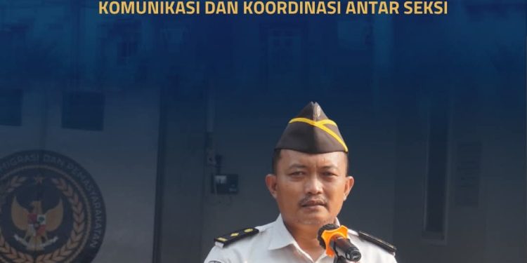 Semangat Awal Pekan, Rutan Pekanbaru Perkuat Komunikasi dan Koordinasi Antar Seksi