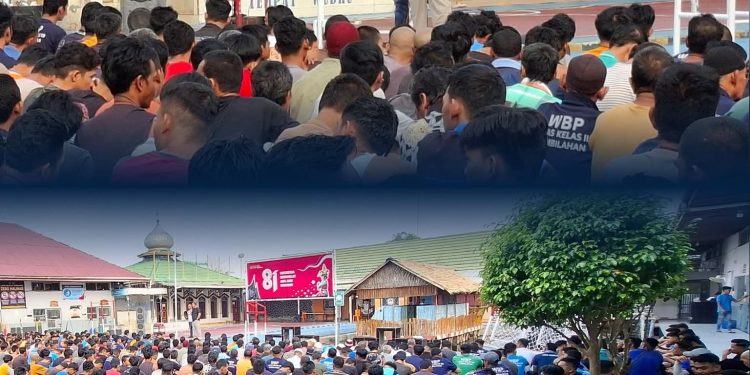 Perdana Sapa Warga binaan, Kalapas Berikan Arahan dan Penguatan Wujudkan Lapas Kondusif serta Pembinaan Produktif