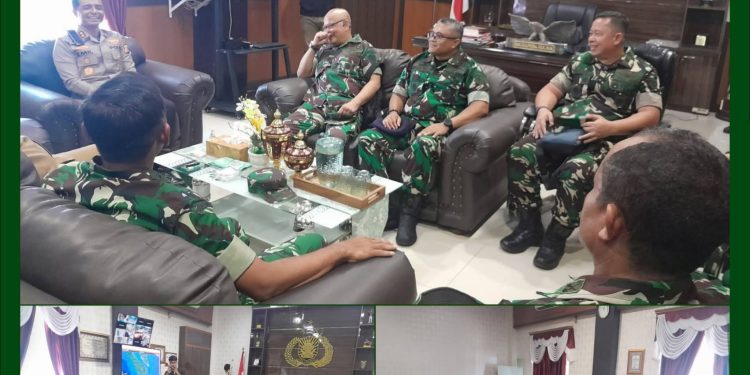 Cegah Karhutla, Tim Penyuluh Mabes TNI Gelar Audiensi dan Sosialisasi di Polres Rokan Hulu.
