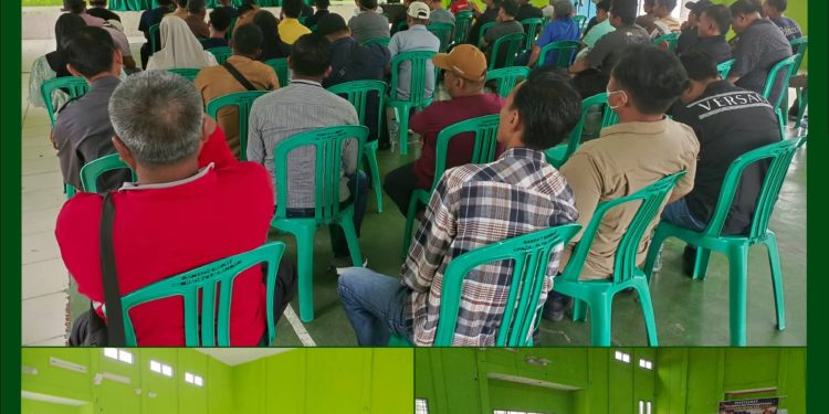 Edukasi Penanganan Karhutla, Tim Mabes TNI Gandeng Aparat Kecamatan dan Puluhan Warga Pelalawan