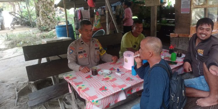 Polsek Logas Tanah Darat Laksanakan Minggu Kasih, Serap Aspirasi Masyarakat Desa Lubuk Kebun
