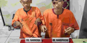 Dua Pelaku Narkoba di Tangkap Polsek Kampar Kiri, Sita 12.07 Gram Sabu-sabu