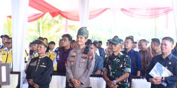 Menteri PUPR RI Kunjungi Kuantan Singingi, Kapolres Pastikan Pengamanan Berjalan Aman dan Lancar
