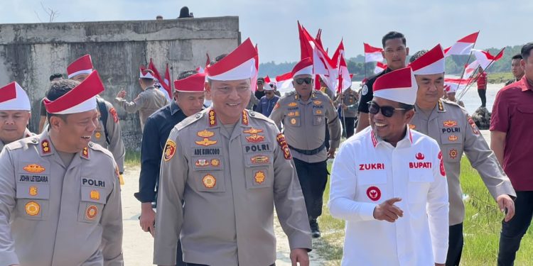 Ekspedisi Merah Putih Presisi Jangkau Pelalawan, Polda Riau Bawa Bantuan hingga Perkuat Polsek di Wilayah Terluar