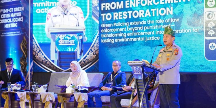 Bicara di Forum IMT-GT, Kapolda Riau: Kerusakan Lingkungan pada Akhirnya Menjadi Ancaman Keamanan