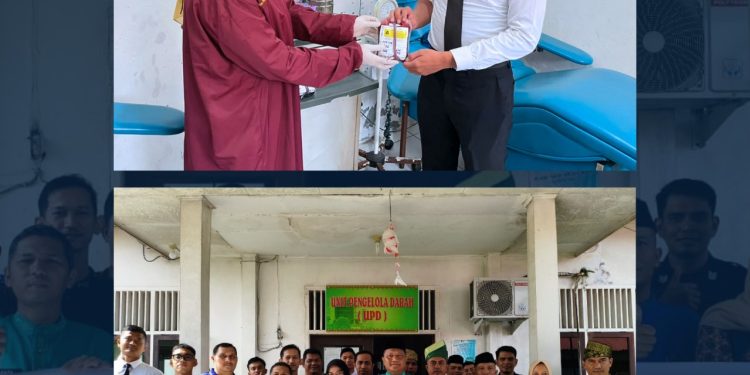 Lapas Pasir Pangarayan Gelar Bakti Sosial Donor Darah di RSUD Rokan Hulu, Wujud Kepedulian Sesama dalam Semarak HUT ke-81 Kemerdekaan RI