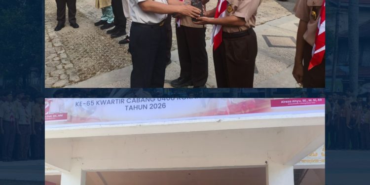 Kasubag TU Lapas Pasir Pangarayan Wakili Kalapas Hadiri Bulan Bakti Pramuka 2026 Tingkat Kabupaten Rokan Hulu