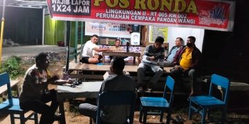 Polsek Jajaran Polres Kuansing Gencarkan Pengecekan Pos Kamling, Kapolres Ajak Warga Aktif Jaga Keamanan Lingkungan