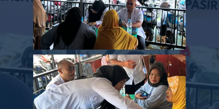 Wujudkan Semangat Merdeka, Lapas Pasir Pangarayan Gandeng Puskesmas Rambah Layani Pemeriksaan Kesehatan Gratis