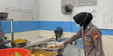 Polres Kuansing Periksa Dapur SPPG, Pastikan Makanan Aman dan Layak Dikonsumsi